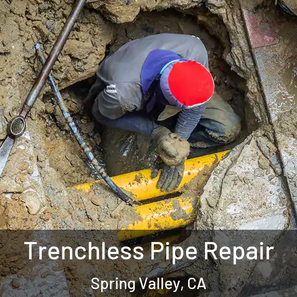  Trenchless Pipe Repair Spring Valley, CA